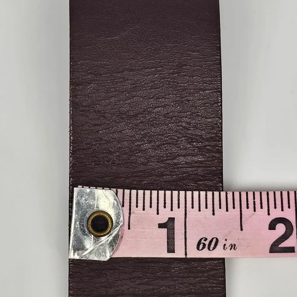 BANANA REPUBLIC GENUINE ITALIAN LEATHER BELT – WOMEN’S M –  HOLELESS LOCK BUCKLE